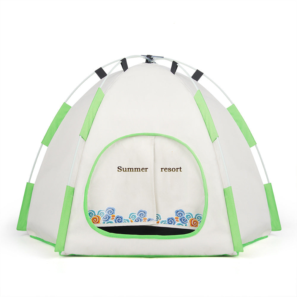 The pet Tent Folds - canrusupet