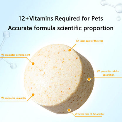 Nutrition Supplements Multivitamin Tablets For Cats Dogs canrusupet