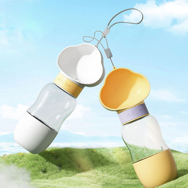 Outdoor Dog Walking Portable Dog Water Bottle canrusupet