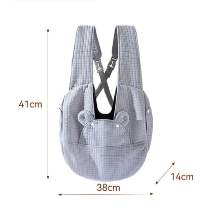 Pet Carrier Bag For Dogs & Cats - Crossbody Backpack canrusupet