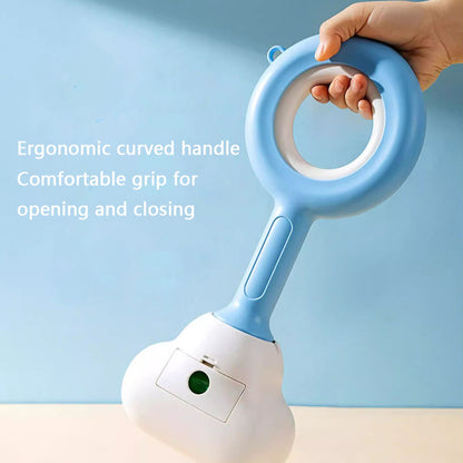 Portable Dog Pooper Scooper Waste Tongs for Walking Outdoor