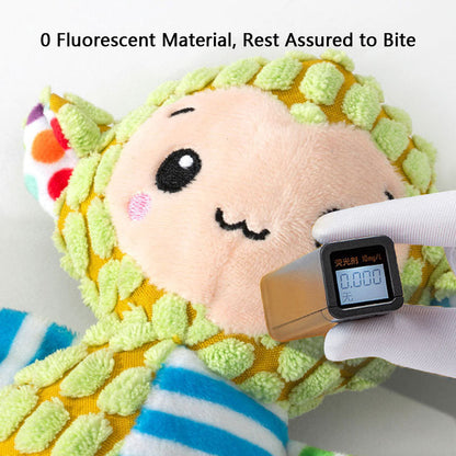 Plush Chew Dog Toys For Puppy - Teething,Training & Calming canrusupet