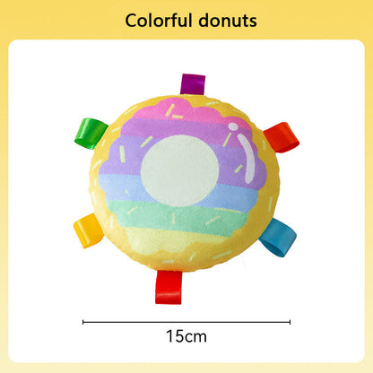 Squeaky Plush Flying Disc Dog Toys - Durable Puppy Chew Toy canrusupet