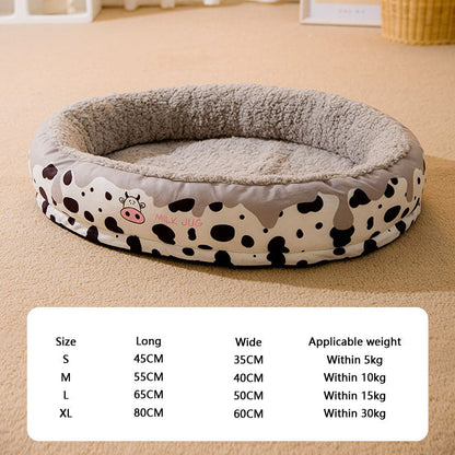 Removable And Washable Keep Warm Dog Kennel For Cats Dogs canrusupet