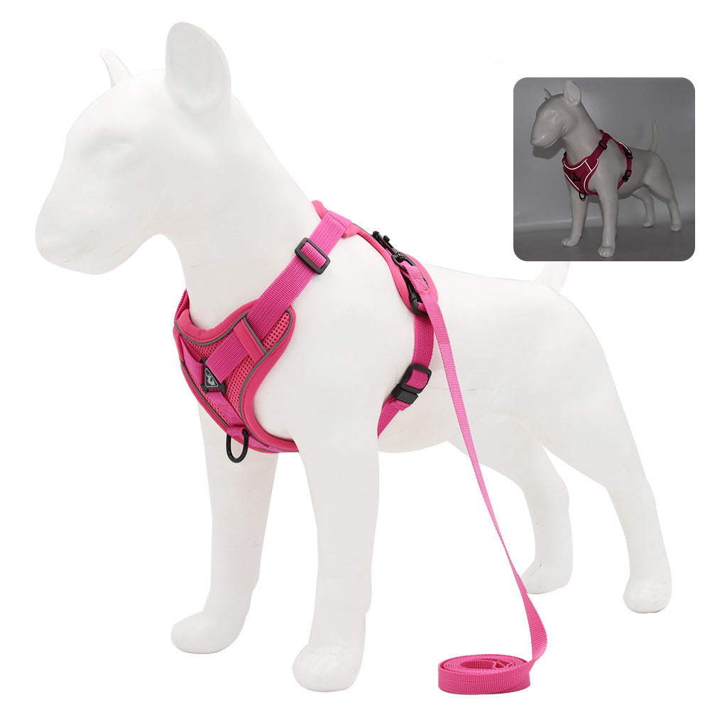 Dog  Pet back Reflective And Breathable - canrusupet