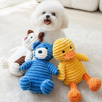 Interactive Squeaky Chew Dog Toys For Small Dogs - Plush Toy canrusupet