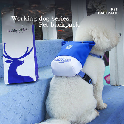 Pet Backpack Pet Leash is Adjustable - canrusupet