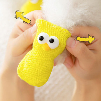 Non-slip Knitted Cotton Socks Of Dogs Cats canrusupet