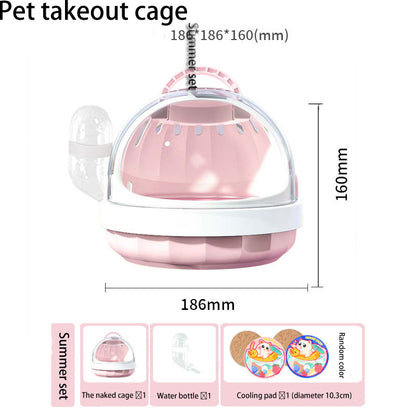 Hamster Cage Go Out On The Go - canrusupet