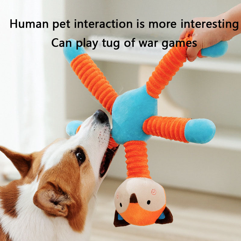 Durable Squeaky Dog Toys For Small Breeds - Chew & Teething canrusupet