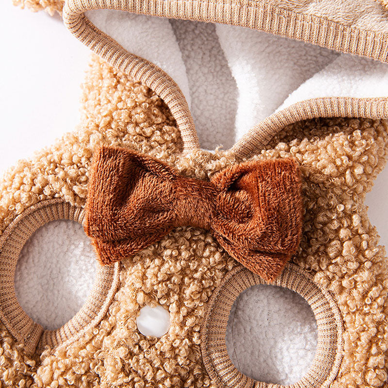 Christmas Dog Clothes: Winter Reindeer Cape Coats For Dogs canrusupet