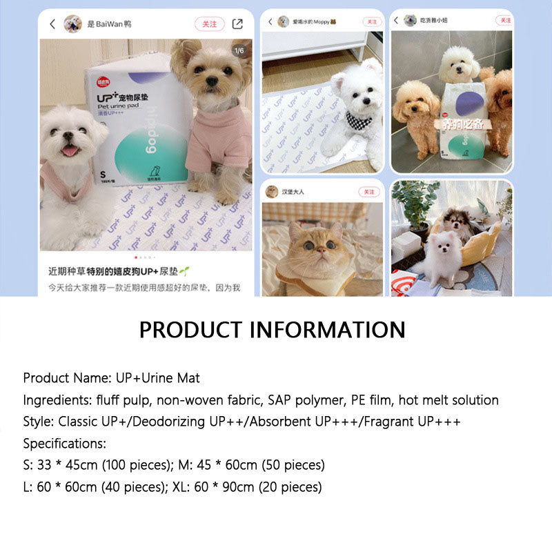 Puppy Training Pads - Heavy Duty, Odor Control, Disposable canrusupet