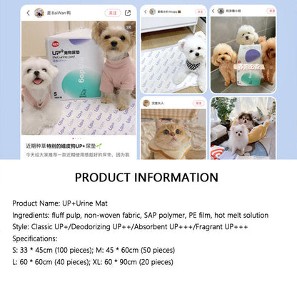 Puppy Training Pads - Heavy Duty, Odor Control, Disposable canrusupet