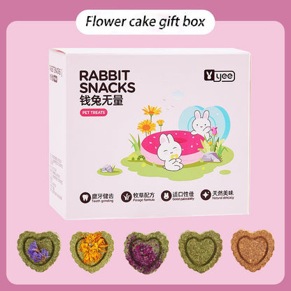 Rabbit Flower Cake Molar Snack Gift Box Set