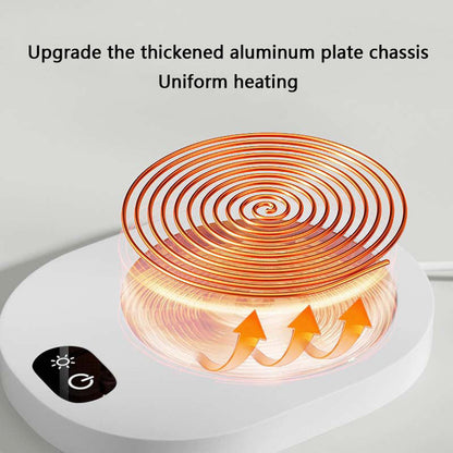 Heated Ceramic Dog Bowl - Adjustable Temp Control Pet Bowl canrusupet