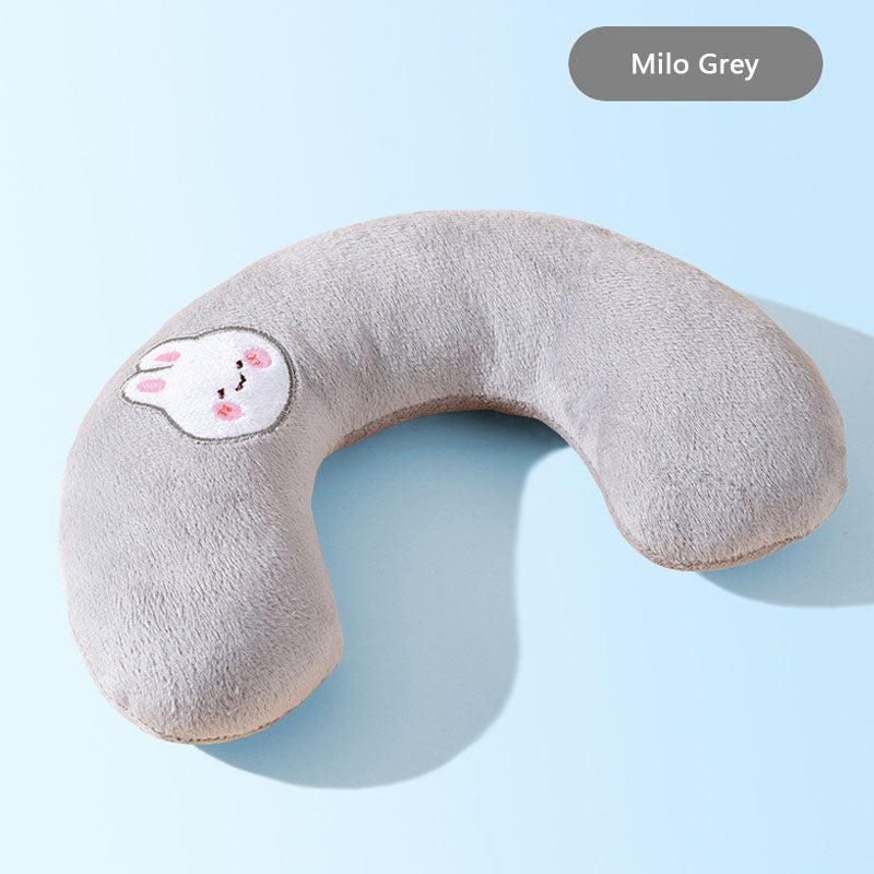 Breathable Embroidered Cartoon U-shaped Dog Pillow For Pet canrusupet