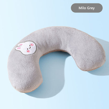 Breathable Embroidered Cartoon U-shaped Dog Pillow For Pet canrusupet