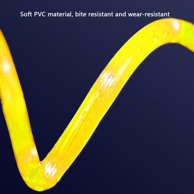 Glow Dog Choker Necklace – Rechargeable Adjustable Anti-Chew canrusupet