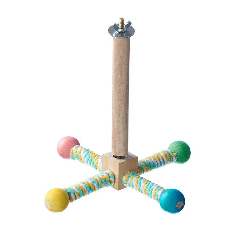 Parrot Toy Wind Stand Resistant To Biting