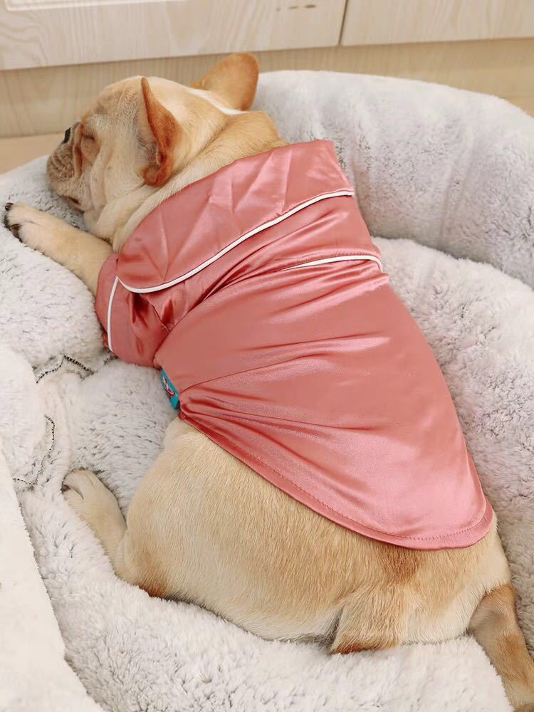 Dog or cat bathrobe pajamas clothes - canrusupet