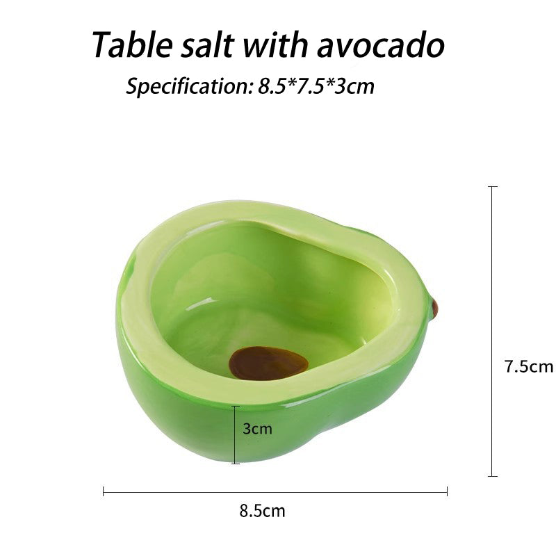 Ceramic Hamster Avocado Bowl