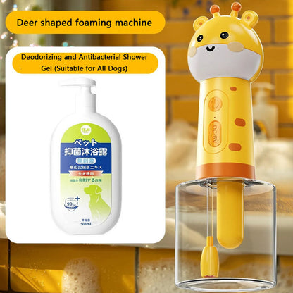 Electric Bubble Machine For Pet Bathing canrusupet