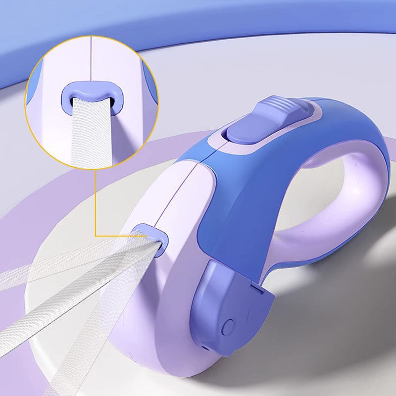 Automatic Retractable And Luminous Dog Chain canrusupet