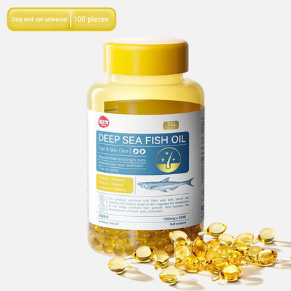 Omega 3 Fish Oil Capsule Special For Cats And Dogs canrusupet