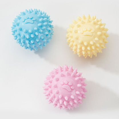 Durable Small Dog Chew Toys - Rubber Teething Bone Dog Toys canrusupet