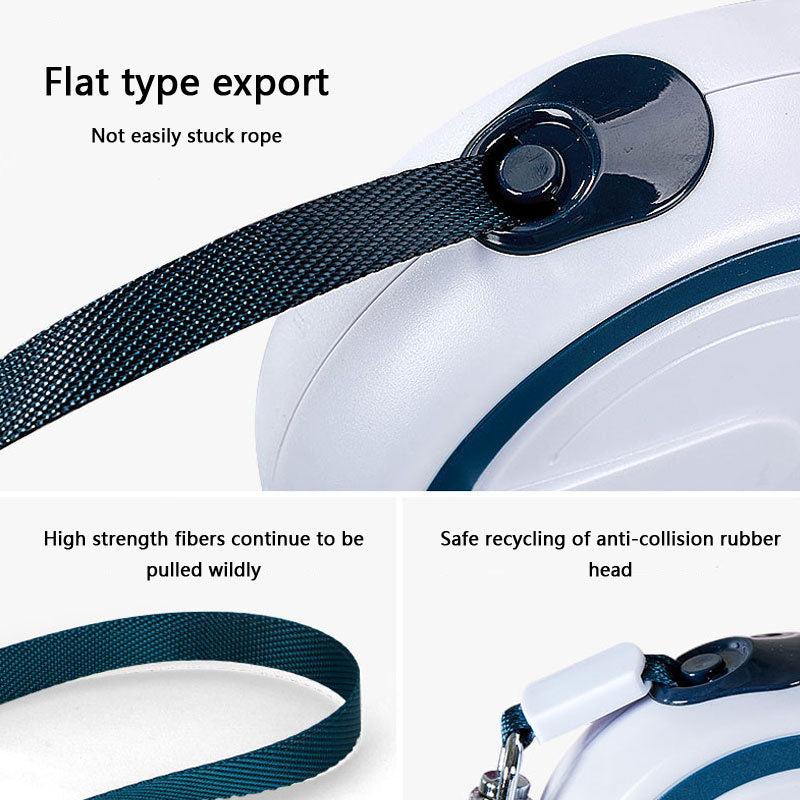 Auto Retractable Dog Leash For Small, Medium & Large Breeds