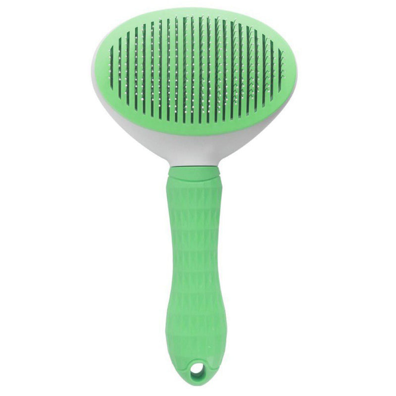 Pet Dog Brush Cat Comb Self Cleaning Pet Hair Remover Brush For Dogs Cats Grooming Tools Pets Dematting Comb Dogs Accessories - canrusupet