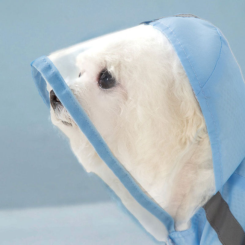 Full Package With Feet Dog Raincoat Suitable For Small Dogs canrusupet
