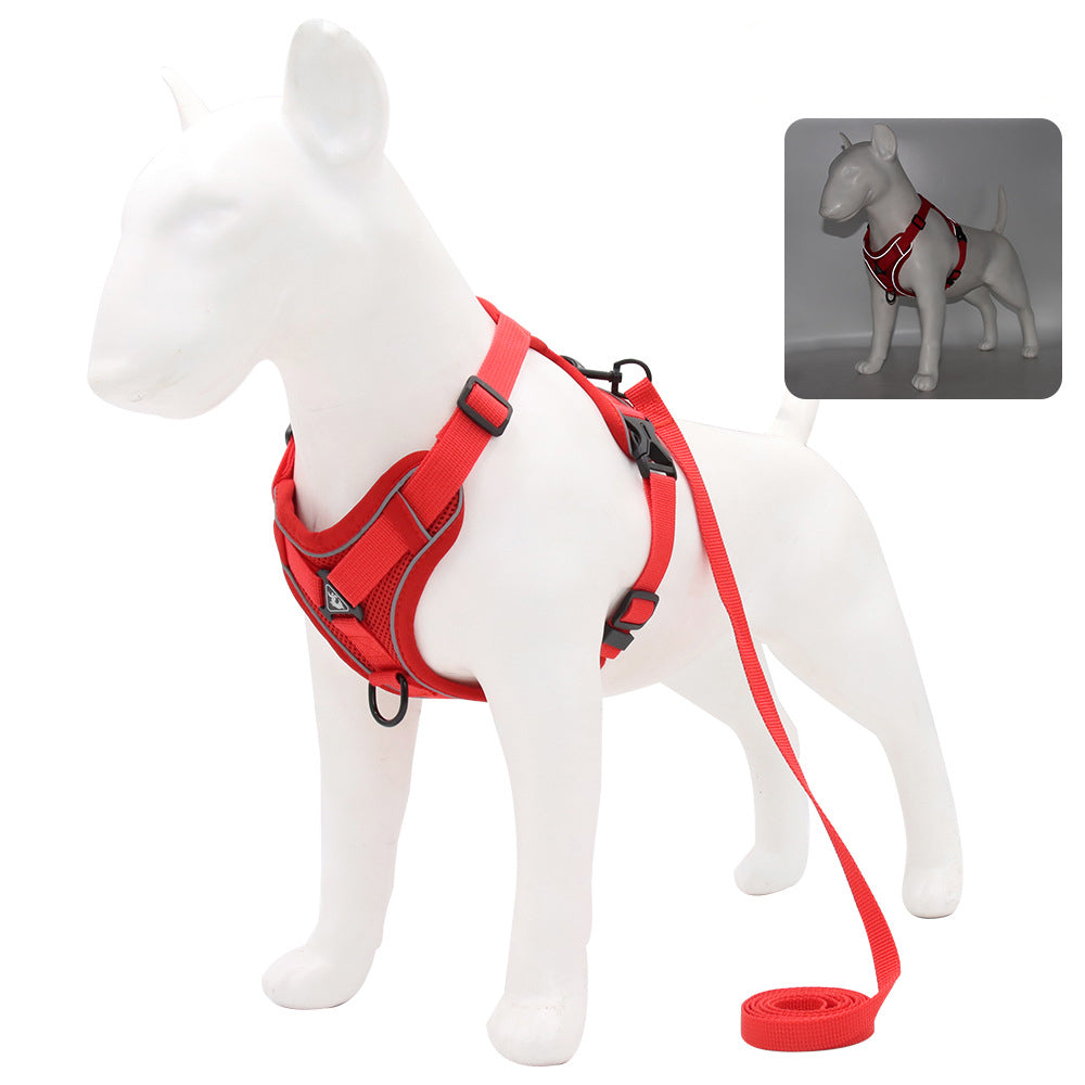 Dog  Pet back Reflective And Breathable - canrusupet