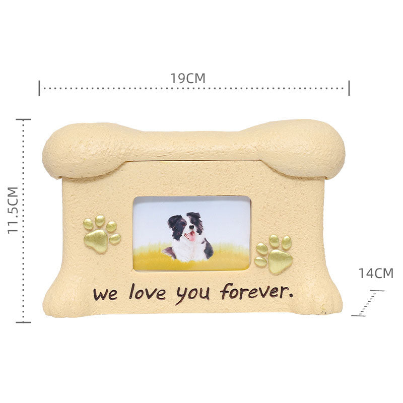 Custom Pet Portraits Resin Pet Urn