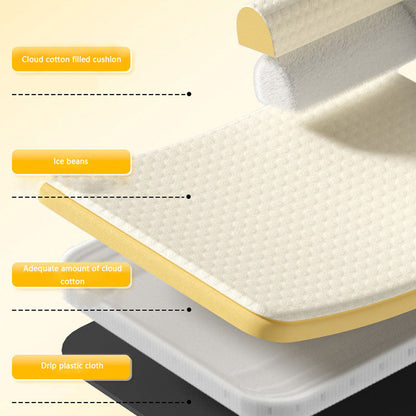 Big Eye Pattern Cool Feeling Sofa Style Dog Kennel For Pet canrusupet