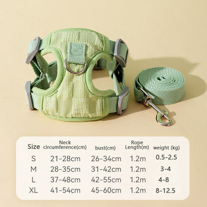 Cartoon Style Vest Style Dog Chain For Dogs Cats canrusupet