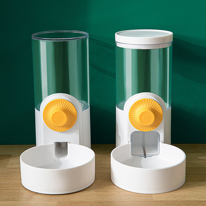 Automatic Hanging Cage Type Dog Bowl And Drinking Fountain canrusupet