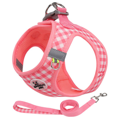 Fresh Plaid Cat or Cat Leash - canrusupet