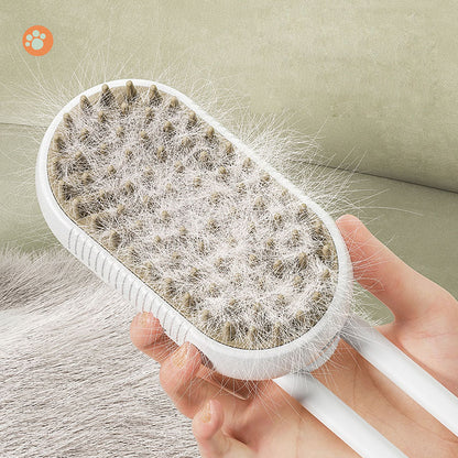 3-in-1 Dog Grooming Brush Cat Hair Spray Massage Comb No-rinse Cleaning brush - canrusupet