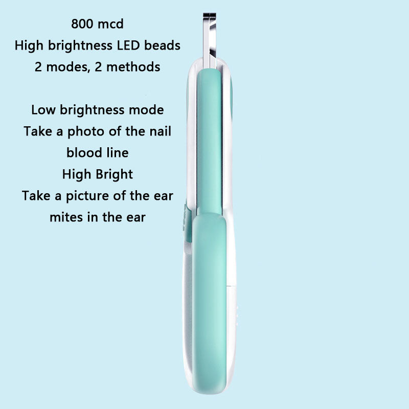 LED Lamp MINI Nail Clippers For Cat And Dog Universal canrusupet