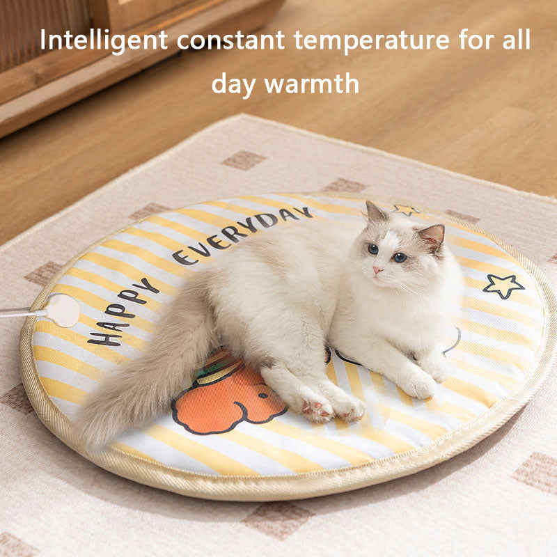 Heated Dog Kennel Pad - Waterproof Mat w/ Timer & Thermostat canrusupet