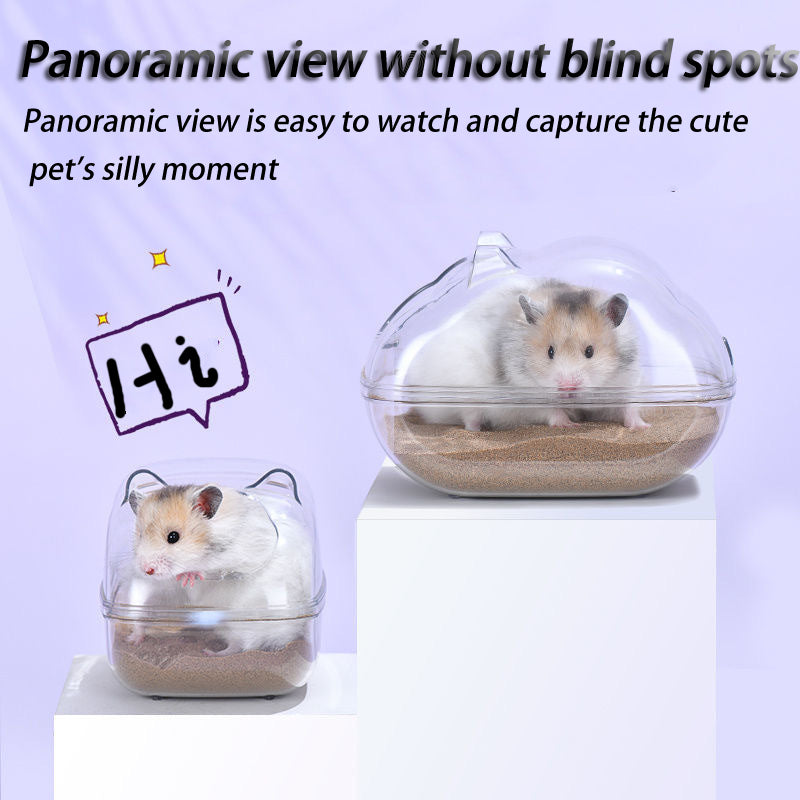 Hamster Splatter Proof Bathroom - canrusupet