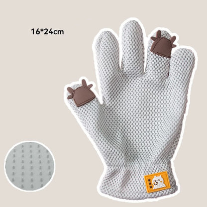 One Glove With Silicone Comb To Comb Floating Hair For Pet canrusupet