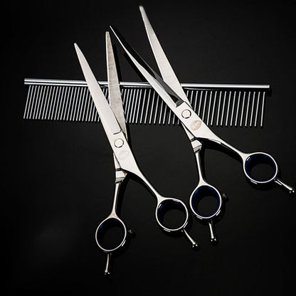 Professional Dog Grooming Scissors Hair Trimming Set canrusupet