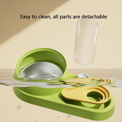 Automatic Dog Bowl Water Fountain Integrated Type canrusupet