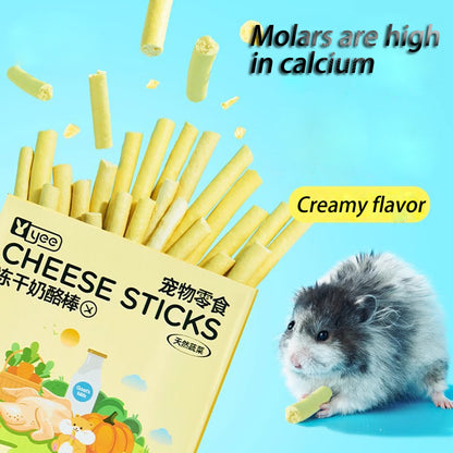 Hamster Snack Freeze-dried Cheese Sticks - canrusupet