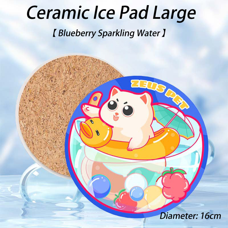 Hamster Ceramic Ice Pad - canrusupet