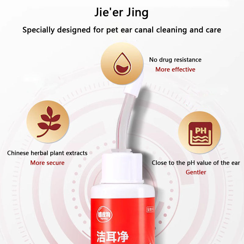 Removing Ear Mites Dog Ear Drops For Cat And Dog Universal canrusupet