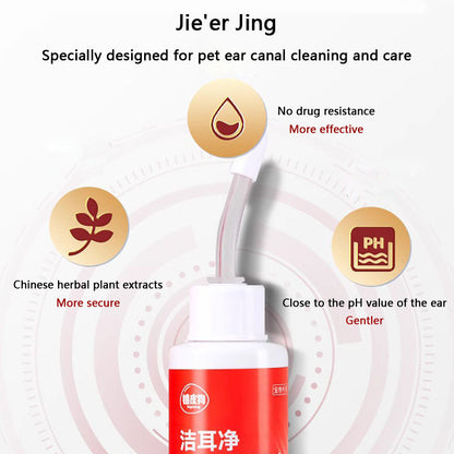 Removing Ear Mites Dog Ear Drops For Cat And Dog Universal canrusupet