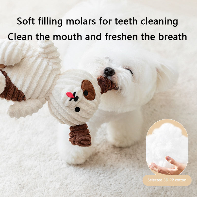 Interactive Squeaky Chew Dog Toys For Small Dogs - Plush Toy canrusupet